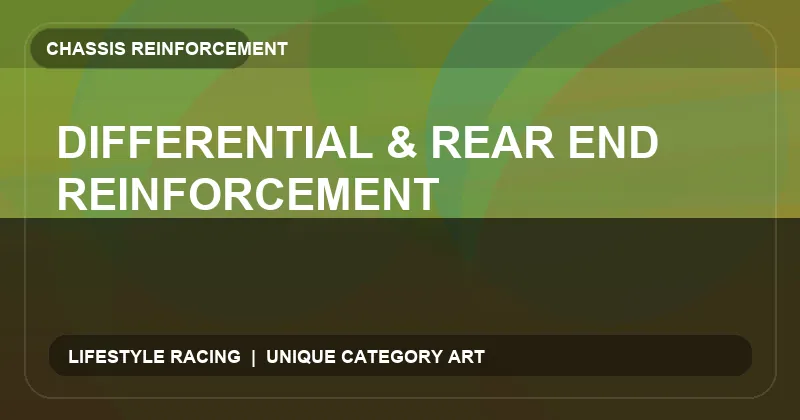 Differential & Rear End Reinforcement